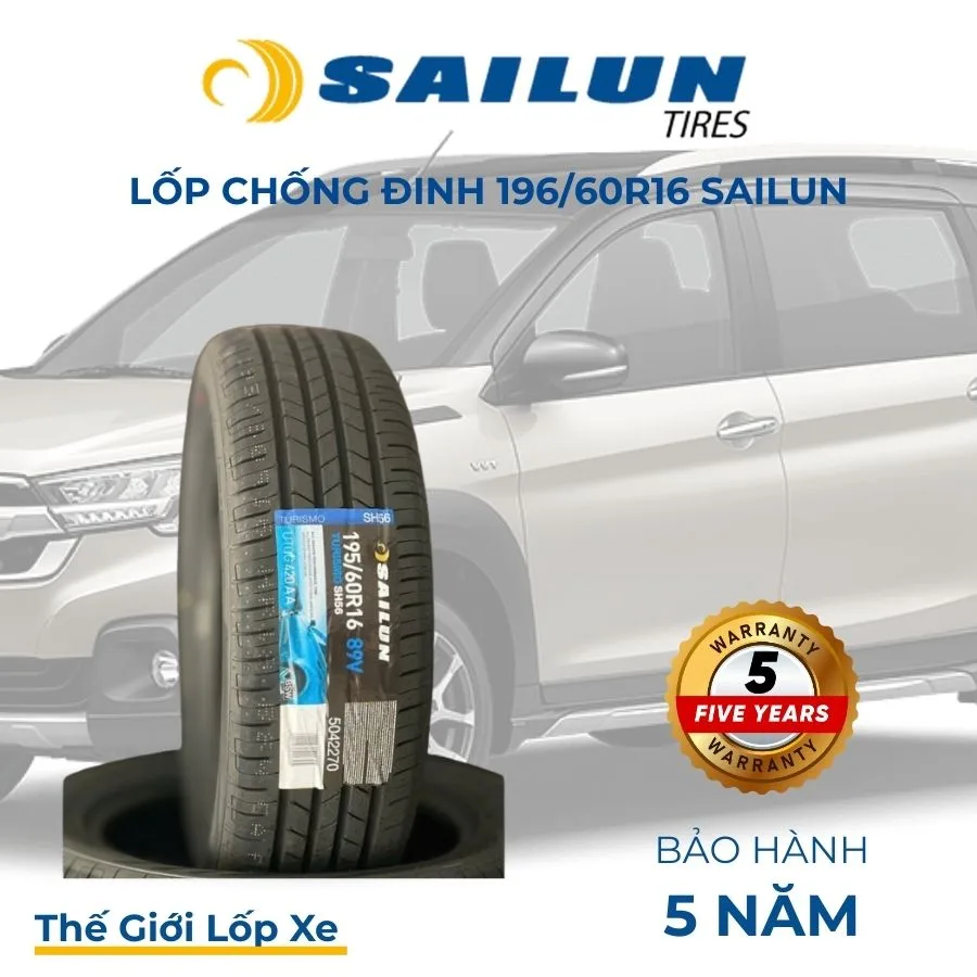 196/60R16 Sailun Lốp Chống Đinh