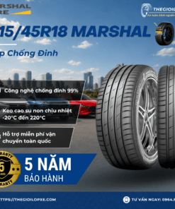 Lốp Chống Đinh Việt Nam 215/45R18 Marshal