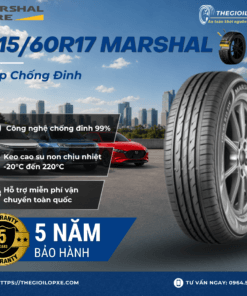 Lốp Chống Đinh Việt Nam 215/60R17 Marshal