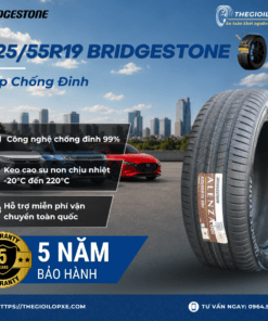 Lốp Xe Chống Đinh 225/55R19 Bridgestone - Lốp EV - VF8 Eco