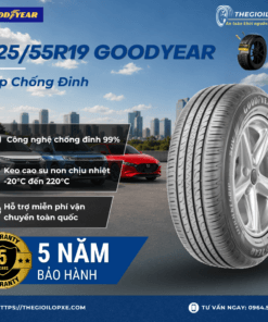Lốp Xe Chống Đinh 225/55R19 Goodyear - Lốp EV - VF8 Eco