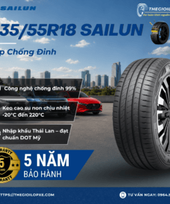Lốp Chống Đinh 235/55R18 Sailun Việt Nam - Lốp Xe Ev VinFast Limo Green