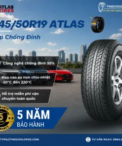 Lốp Chống Đinh 245/50R19 Atlas Thái Lan - Lốp Xe Thường VF7 Eco